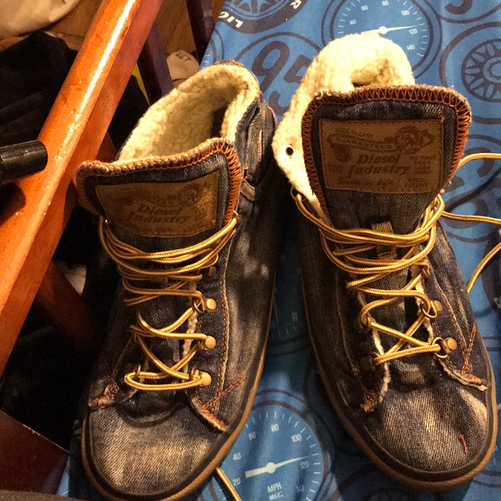 Diesel Jean Material Sneaker - Picture 5 of 5